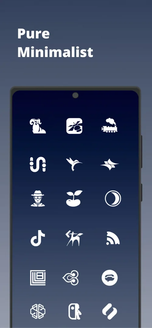 White Moonlight - Icon Pack-screenshot-3