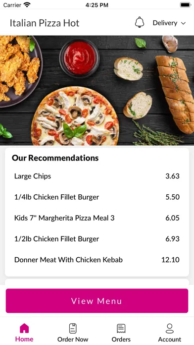 Capturas de tela do Italian Pizza Hot.
