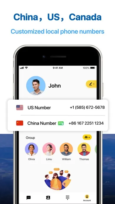 iTalkBB Prime – Add-on Numbers Screenshots