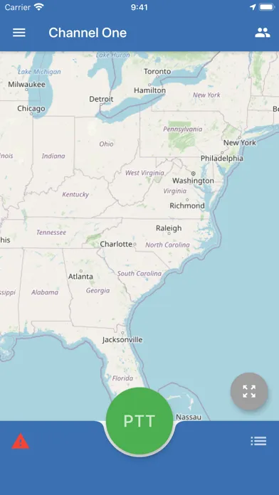 Captures d'écran de iTALKPTT USA
