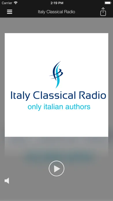Captures d'écran de Italy Classical Radio
