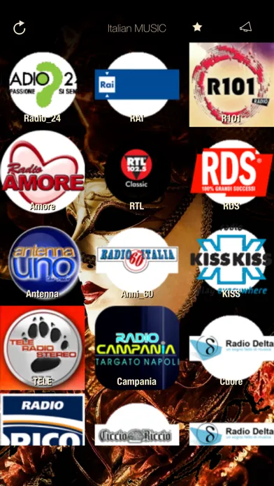 Italian Music Radio ONLINE da Roma Ekran Görüntüleri