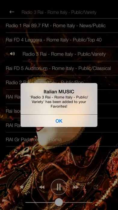 Italian Music Radio ONLINE da Roma Ekran Görüntüleri
