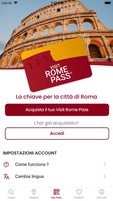 Visit Rome Pass - Travel Guide स्क्रीनशॉट