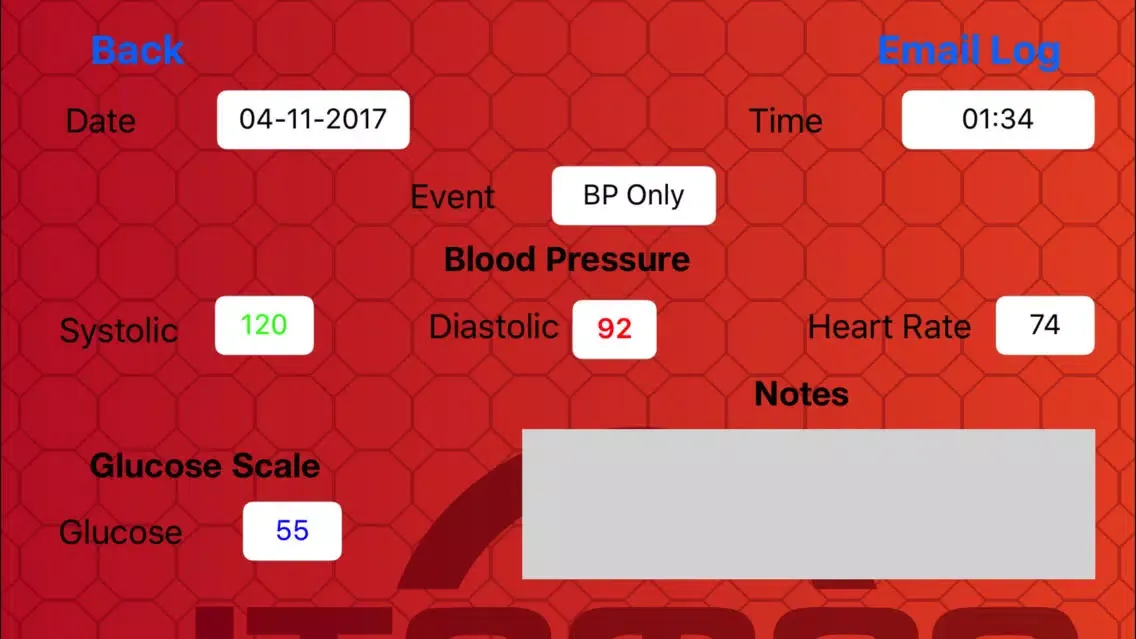 BP Glucose Ekran Görüntüleri