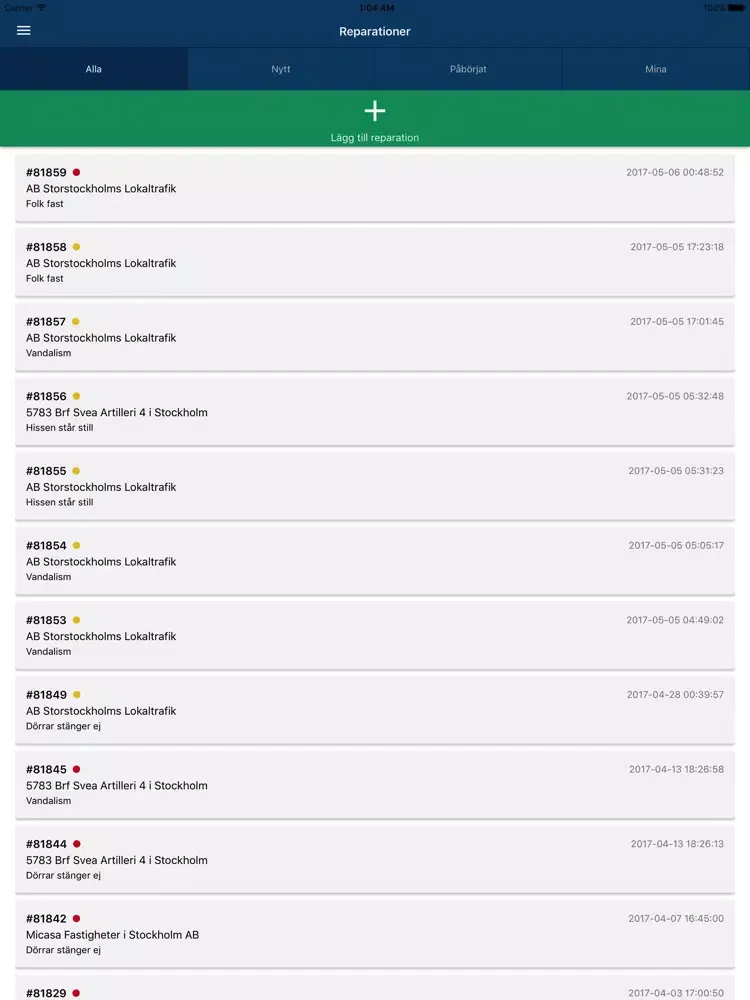 Capturas de tela do SMW iPad 