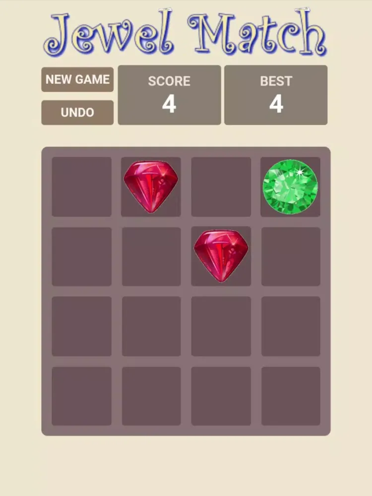 Jewel Match Game iPad 应用截图
