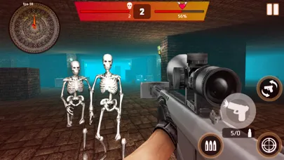 Gun War Skeletons: Shooting 스크린샷