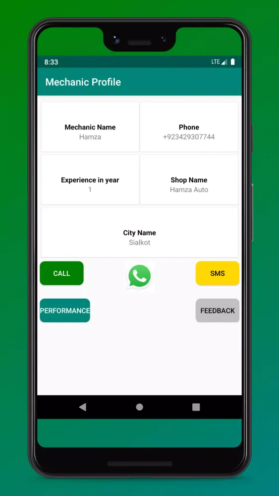Bike Services Screenshots