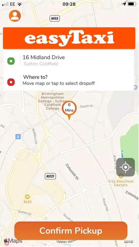 تصاویر easyTaxi