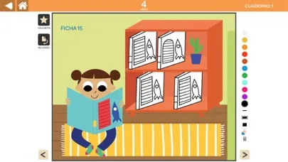 Tangkapan skrin Mate+ Infantil Aula