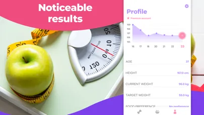 Ảnh chụp màn hình của Perfect U: weightloss fitness