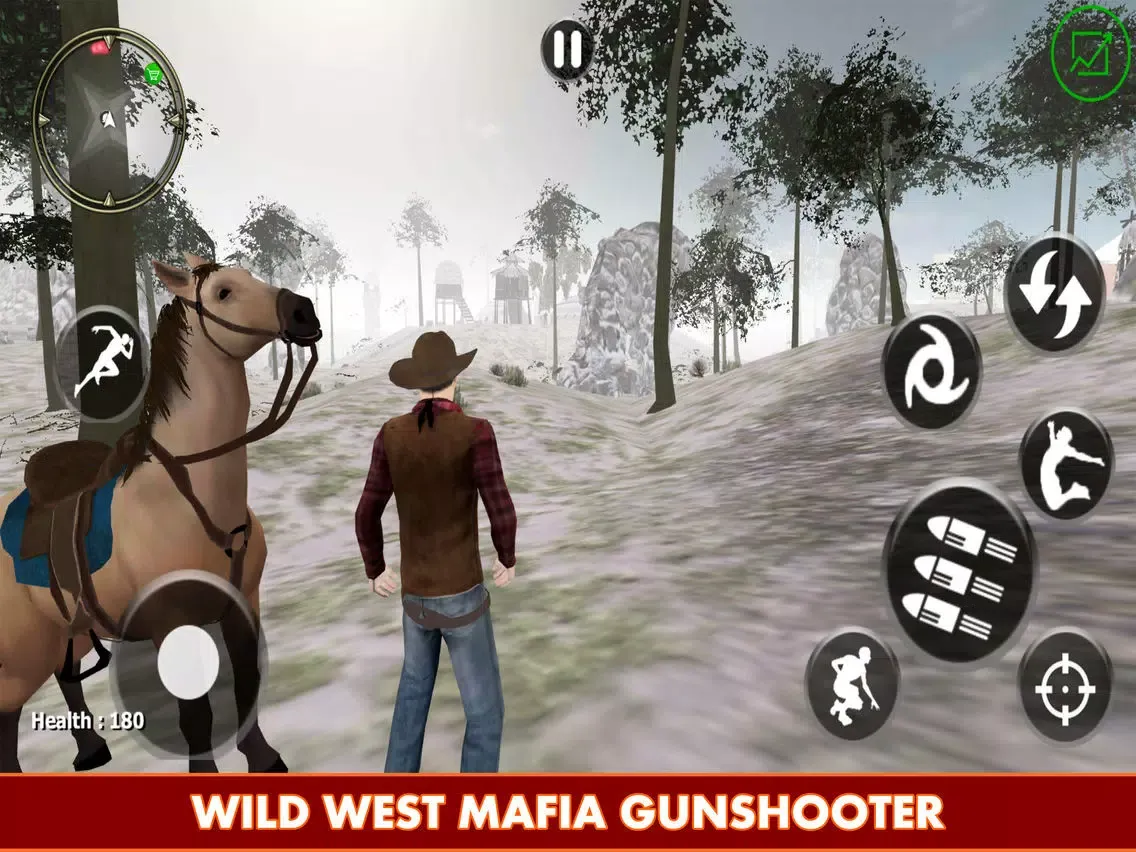 Old West Cowboy Gunslinger War iPad  سکرین شاٹس