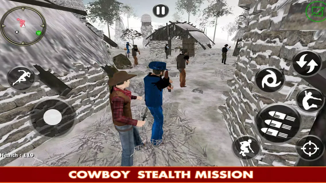 Old West Cowboy Gunslinger War سکرین شاٹس