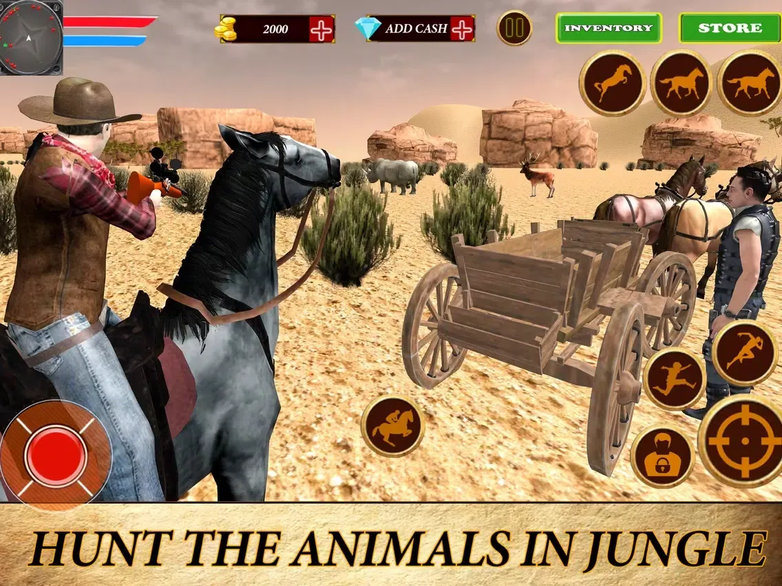 ภาพหน้าจอของ Wild West Gunfighters iPad 