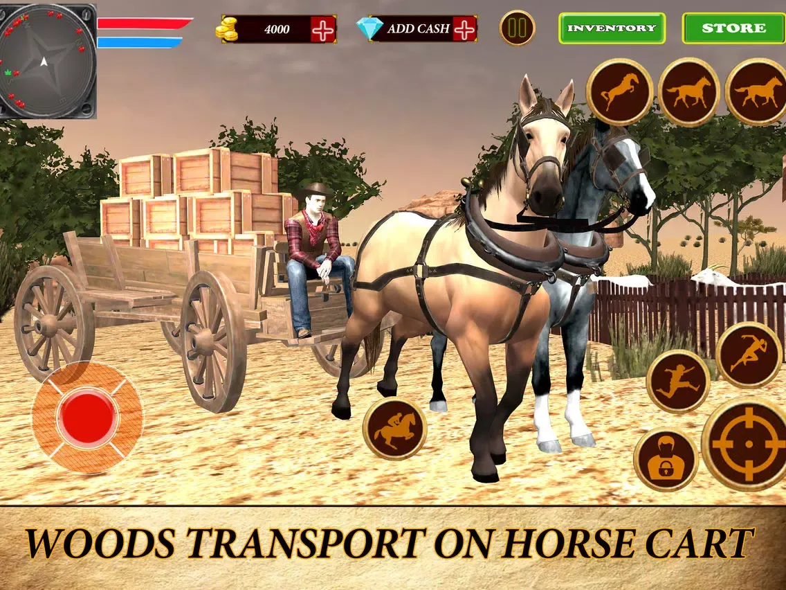 ภาพหน้าจอของ Wild West Gunfighters iPad 
