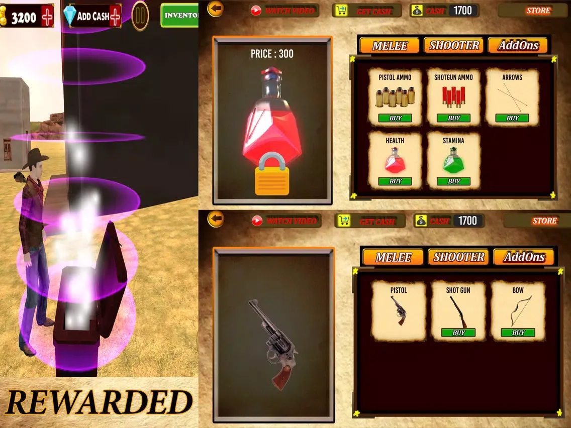 ภาพหน้าจอของ Wild West Gunfighters iPad 