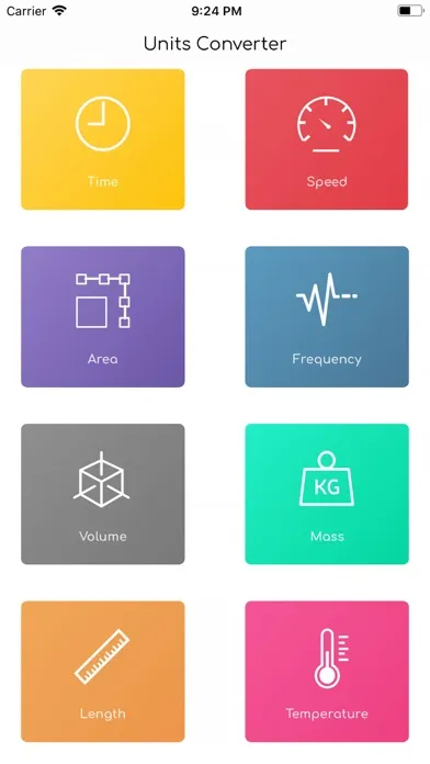 Capturas de pantalla de UC - Units Converter