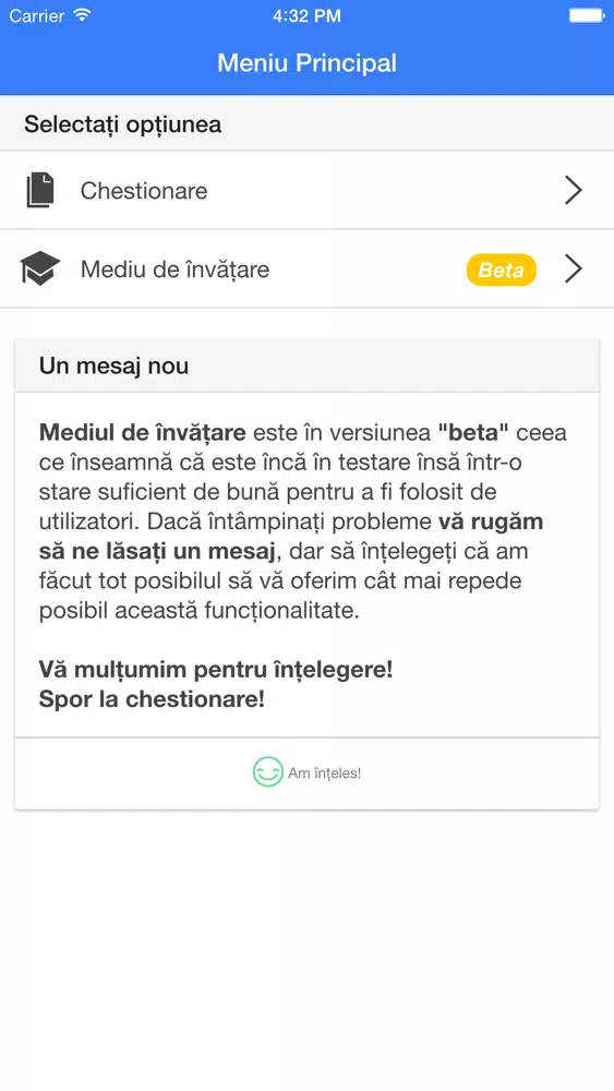 DRPCIV chestionare سکرین شاٹس