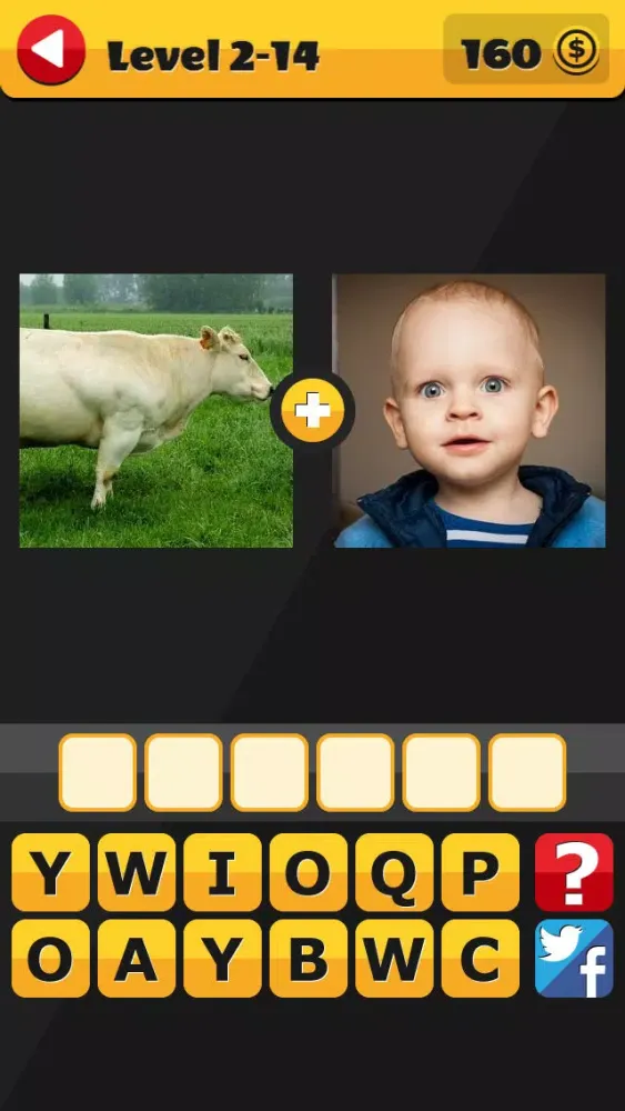 Zrzuty ekranu Pic Mix - Combo the pics to guess the word!