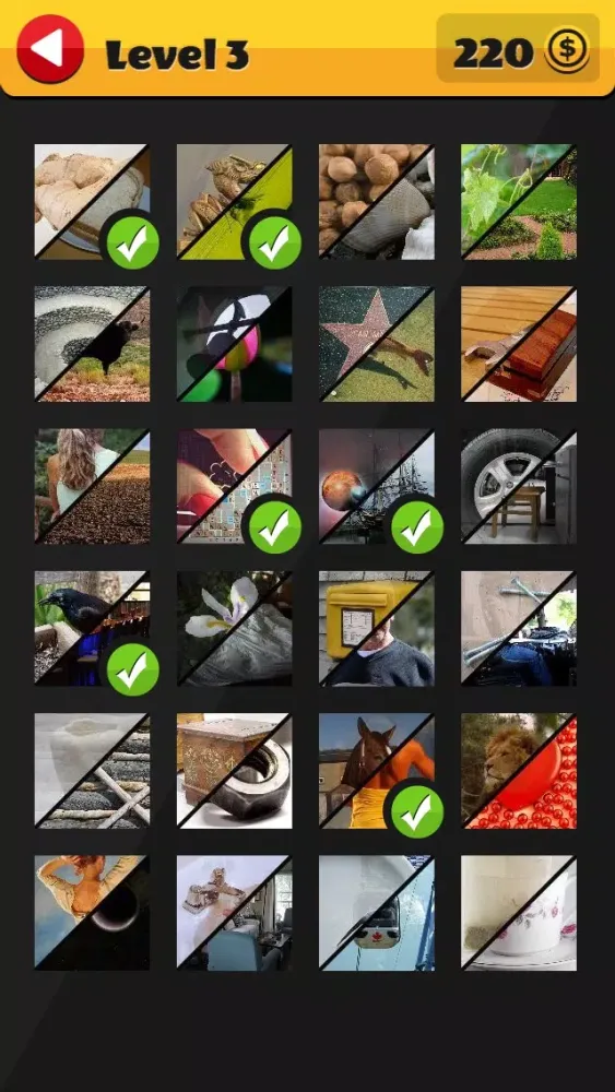 Zrzuty ekranu Pic Mix - Combo the pics to guess the word!