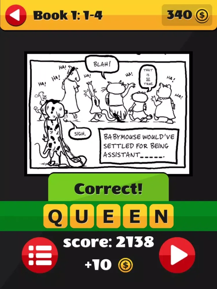 Babymouse - Pop the Pic Word Puzzle Game iPad Screenshots
