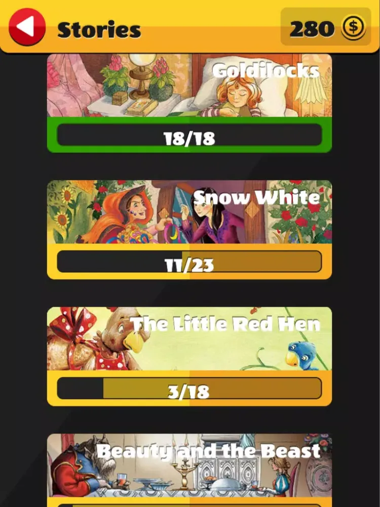ภาพหน้าจอของ Pop the Pic - Classic Tales iPad 