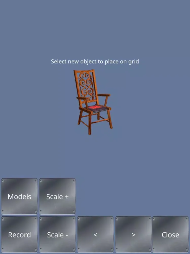 Ảnh chụp màn hình của AR Creator Library iPad 