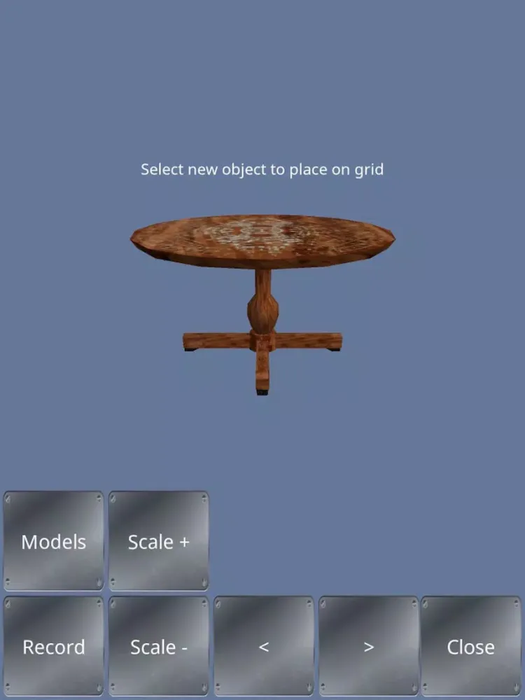 Ảnh chụp màn hình của AR Creator Library iPad 
