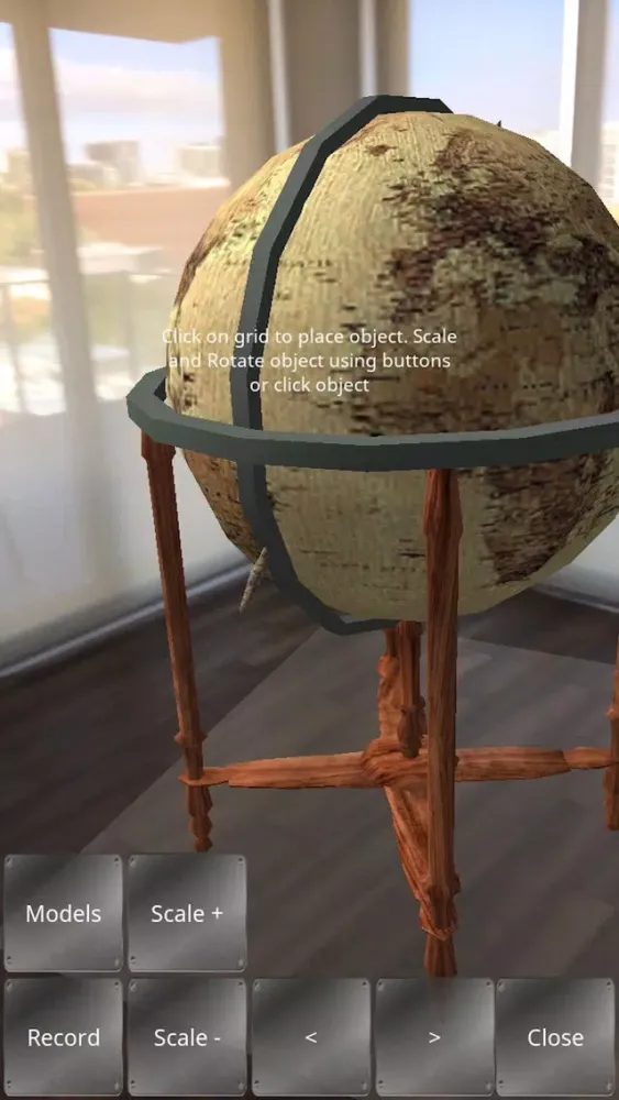 Ảnh chụp màn hình của AR Creator Library