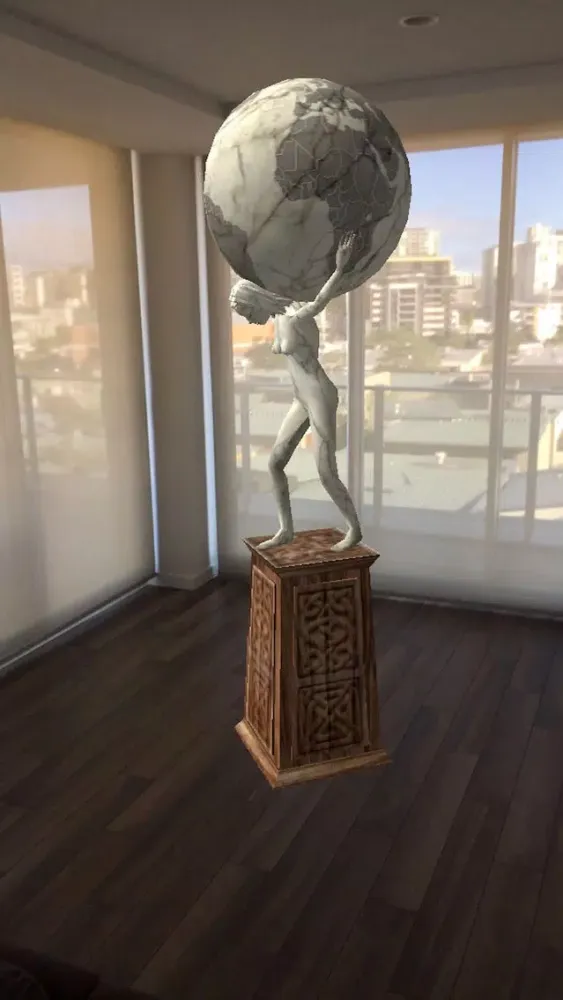 Ảnh chụp màn hình của AR Creator Library