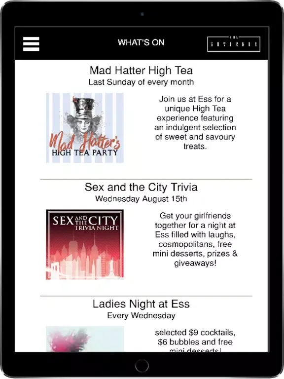 تصاویر Momento Hospitality iPad 