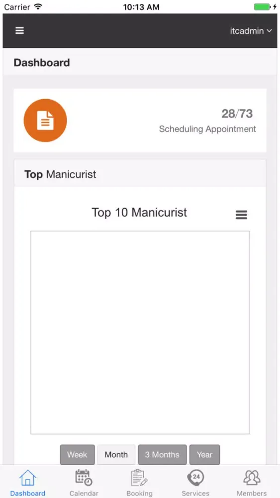 ITCBooking Screenshots