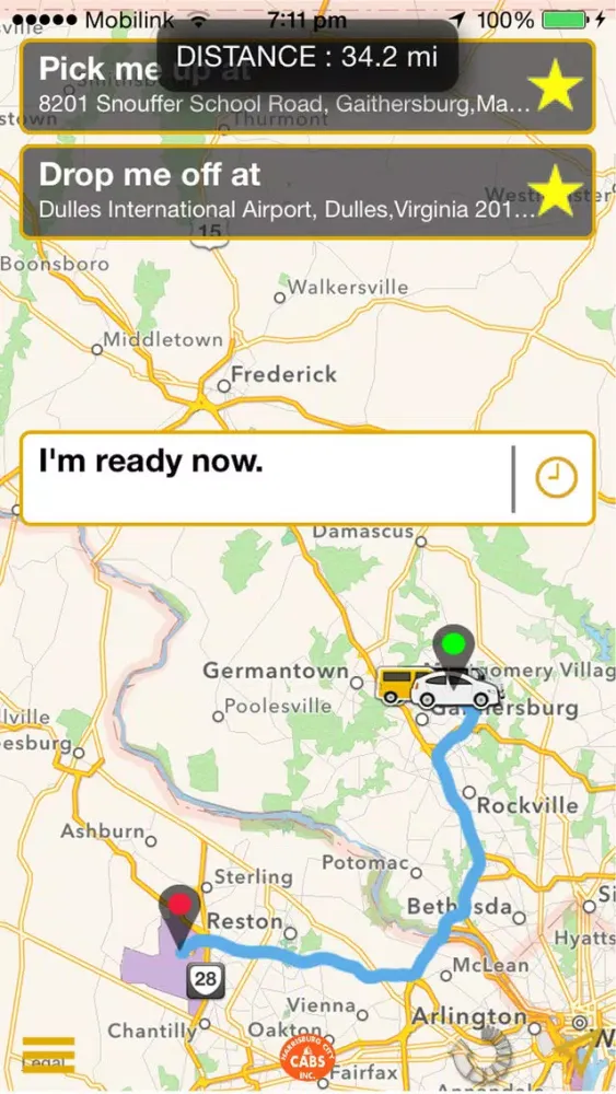 Capturas de pantalla de Harrisburg City Cab