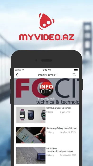 MYVIDEO AZ Ekran Görüntüleri