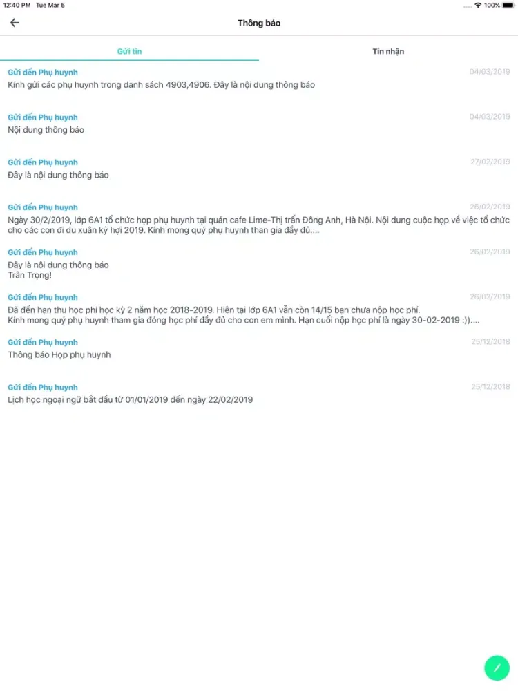 HOMI TEACHER iPad  Screenshots