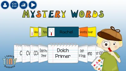 Zrzuty ekranu Tiny Human Mystery Words