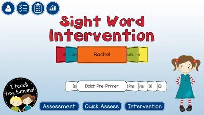 Zrzuty ekranu Sight Word Intervention