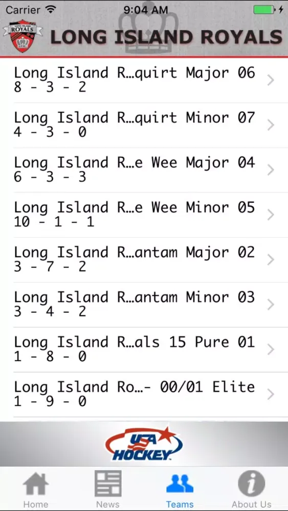 Long Island Royals Hockey Ekran Görüntüleri