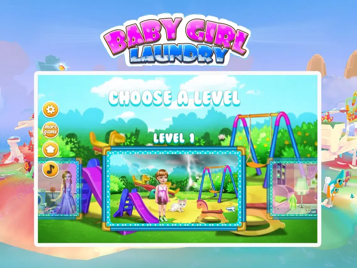 Captures d'écran de Baby Girl Laundry iPad 