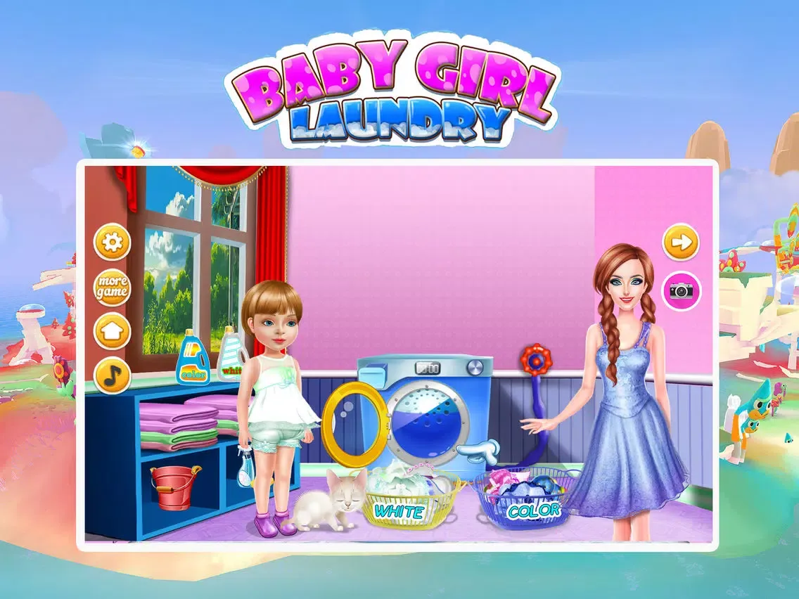Captures d'écran de Baby Girl Laundry iPad 