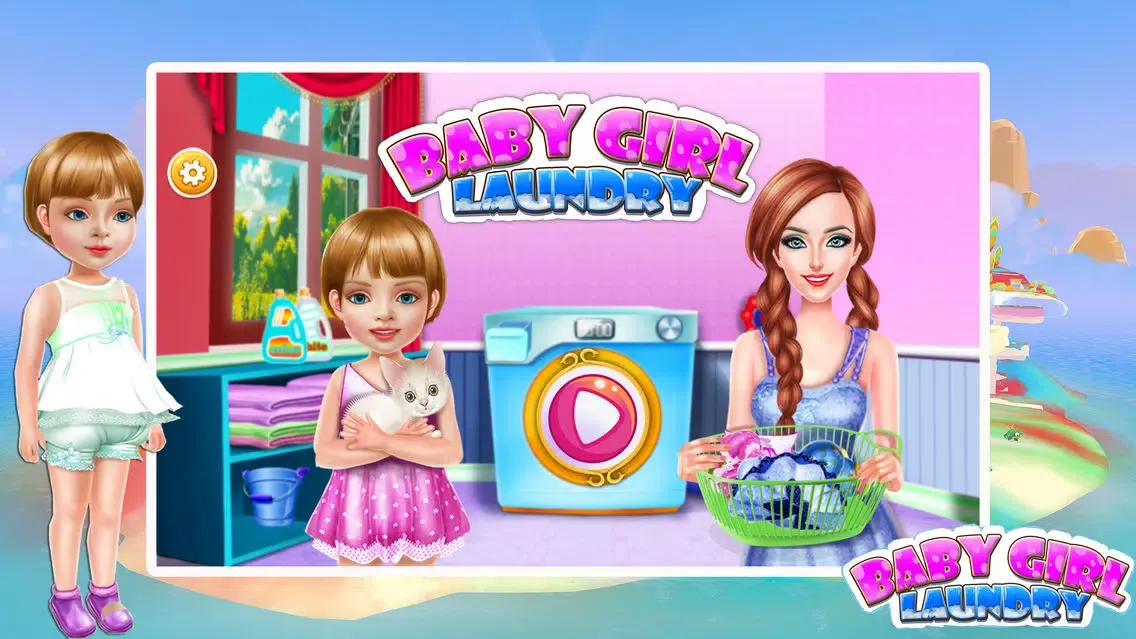 Captures d'écran de Baby Girl Laundry
