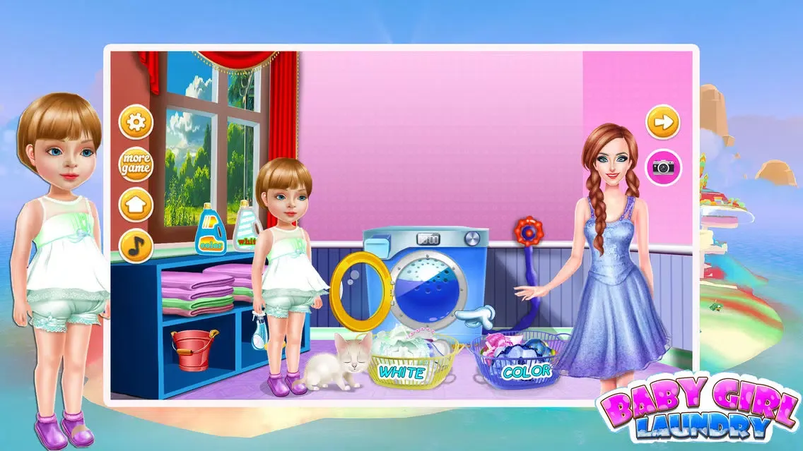 Captures d'écran de Baby Girl Laundry