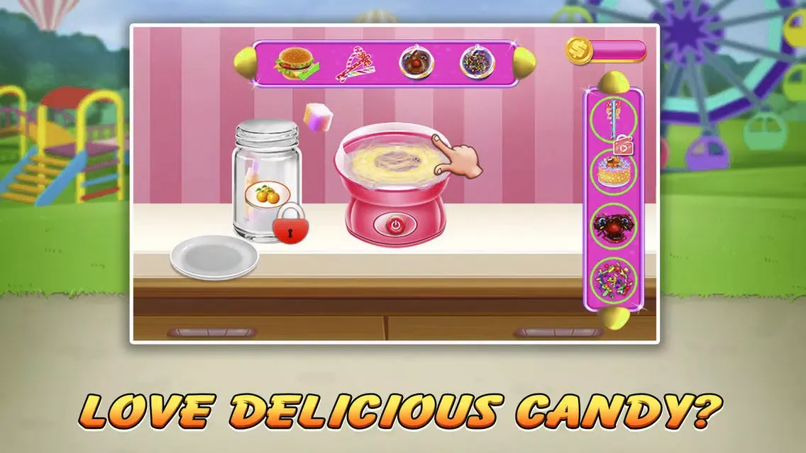 Captures d'écran de My Sweet Candy Shop