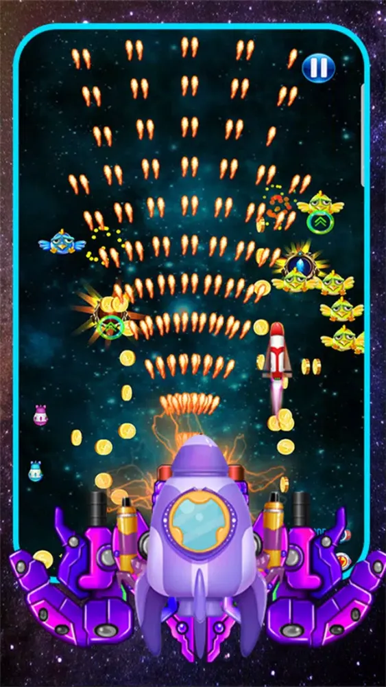 Chicken Shooter - Space Attach应用截图