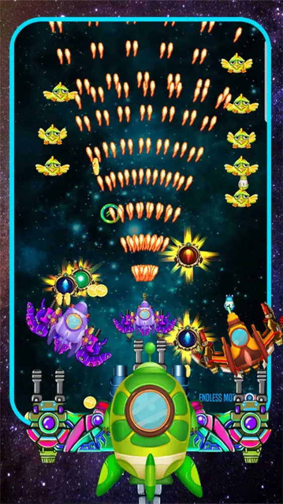 Chicken Shooter - Space Attach应用截图