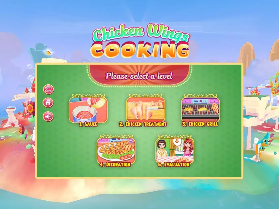 Capturas de pantalla de Chicken Wings Cooking iPad 