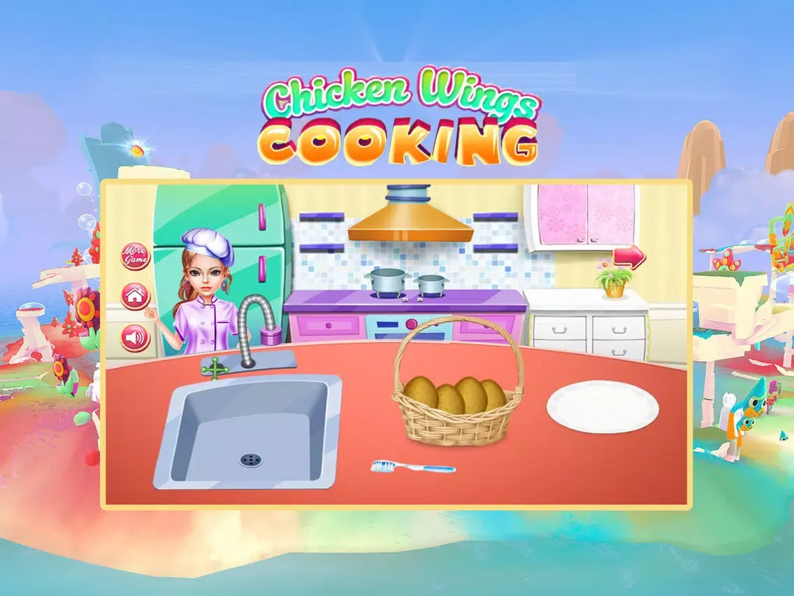 Capturas de pantalla de Chicken Wings Cooking iPad 