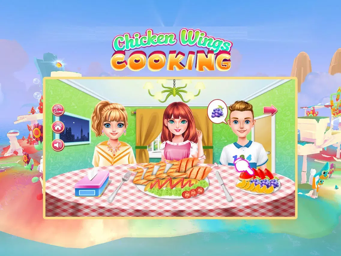 Capturas de pantalla de Chicken Wings Cooking iPad 