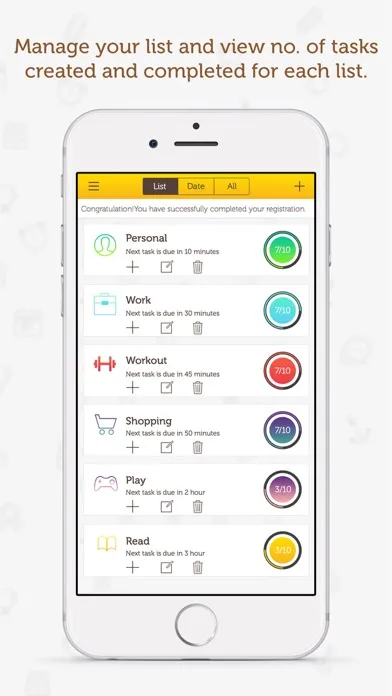 It's Time! - Task & ToDo lists Screenshots